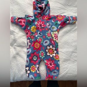 Patagonia Baby Floral Fleece -6m